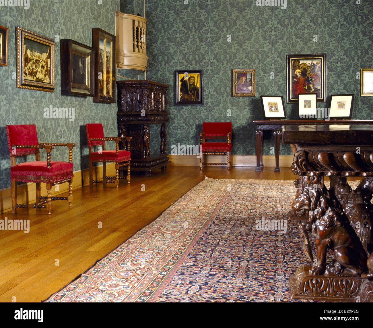 Upton House Stock Photo Alamy