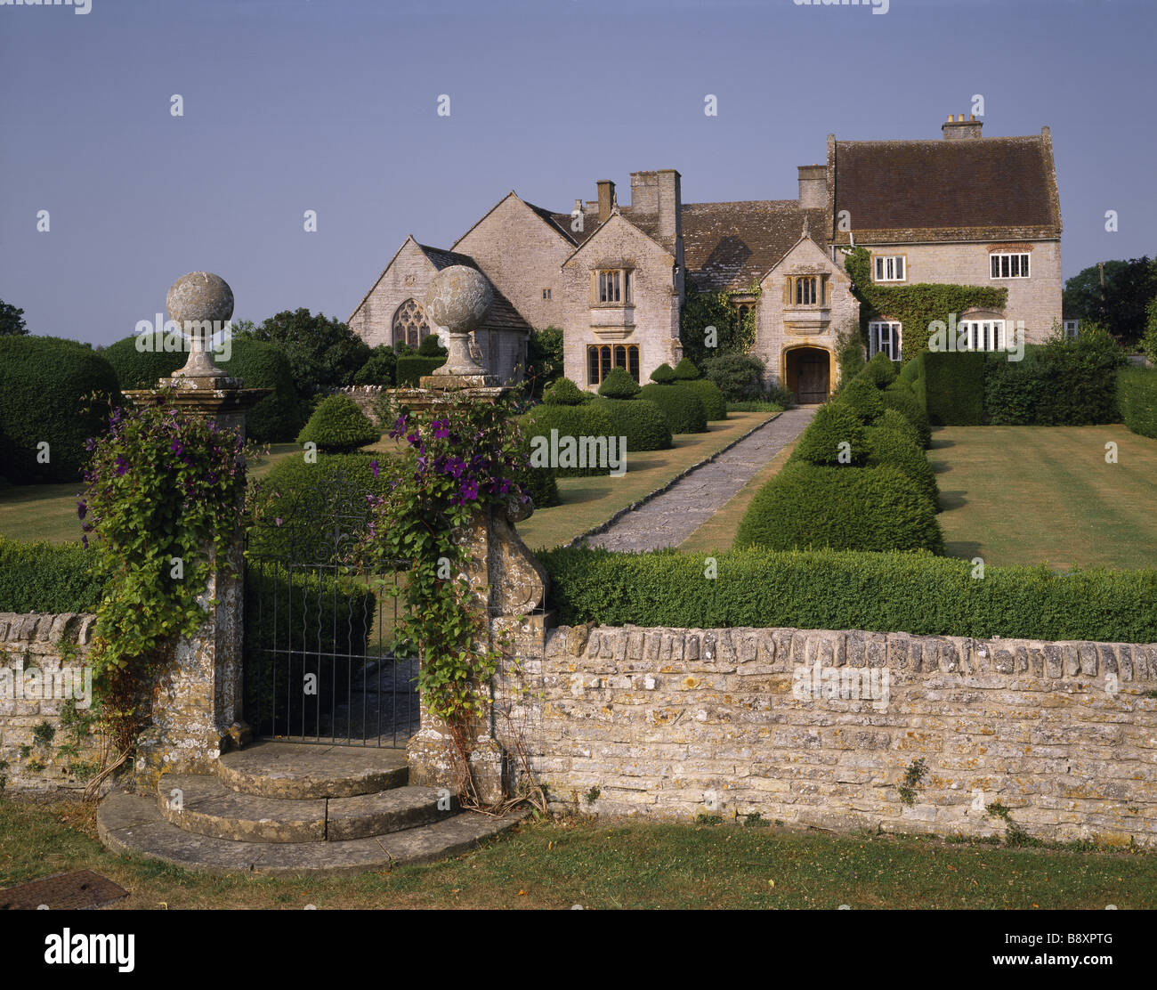 Lytes Cary Manor Stock Photo Alamy