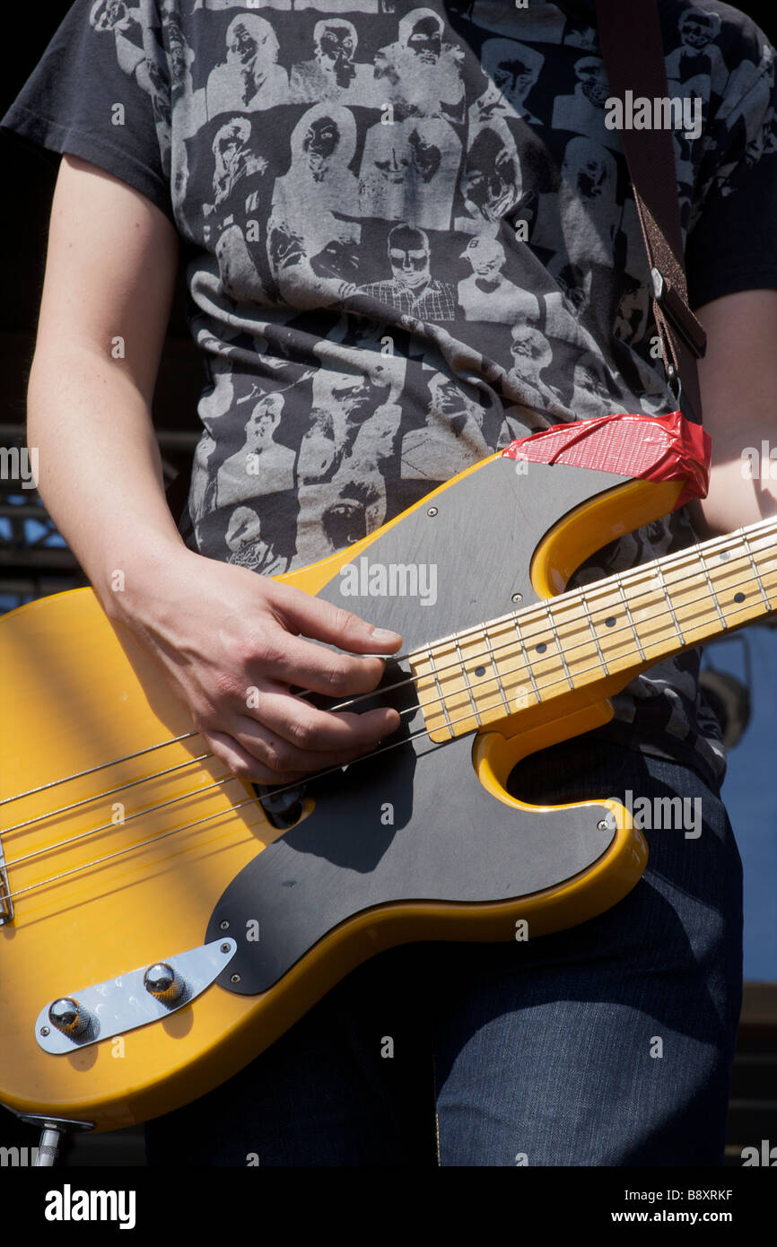 Deerhunter bassist Josh Fauver Stock Photo