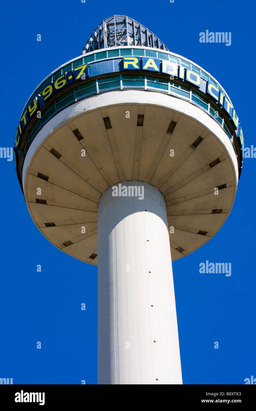 Liverpool Radio City Tower in the centre of Liverpool, England, UK Stock Photo