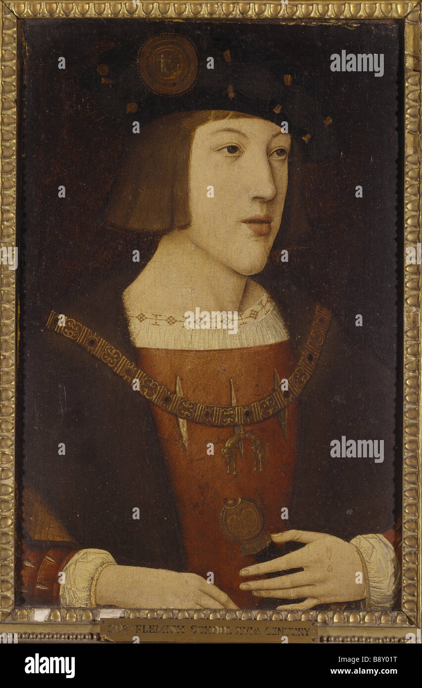 THE EMPEROR CHARLES V 1500 58 by After Bernard Van Orley c 1488 1541