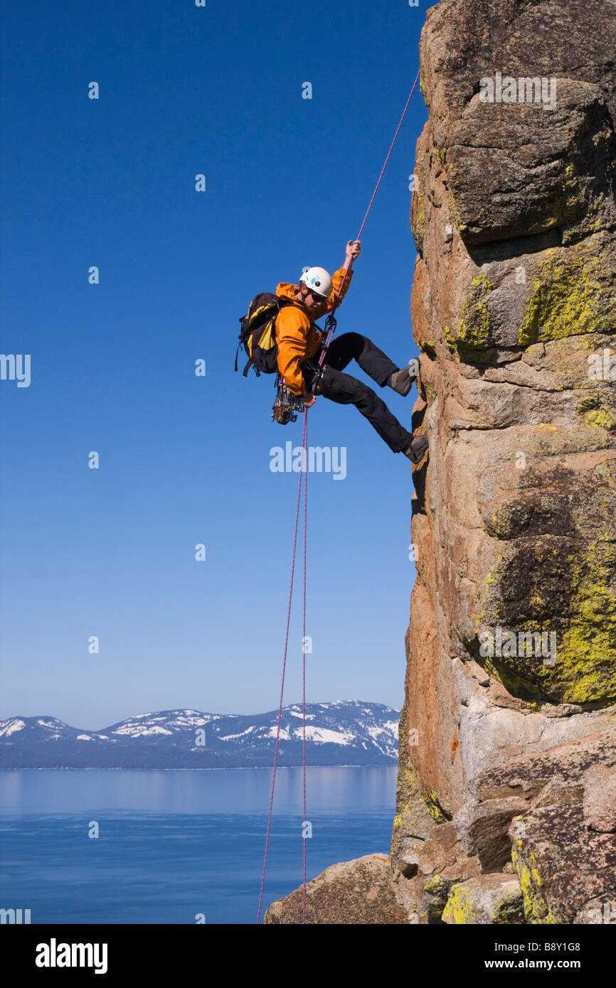 Rappelling equipment hires stock photography and images Alamy