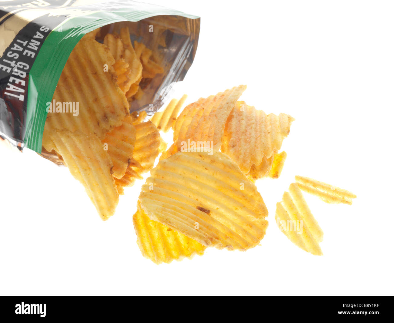 Cheese and Onion Crisps Stock Photo Alamy