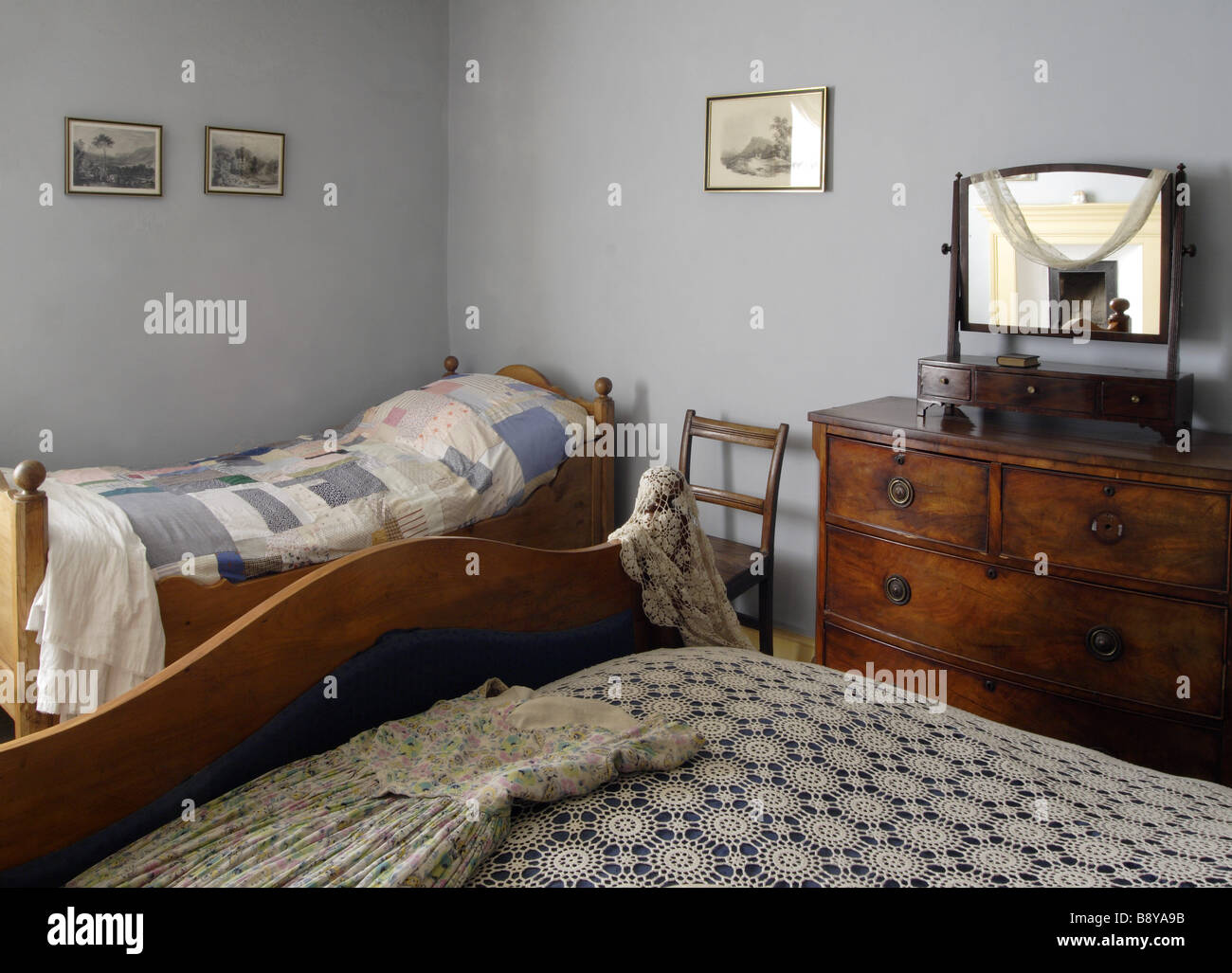 Birmingham back to backs stock photo alamy