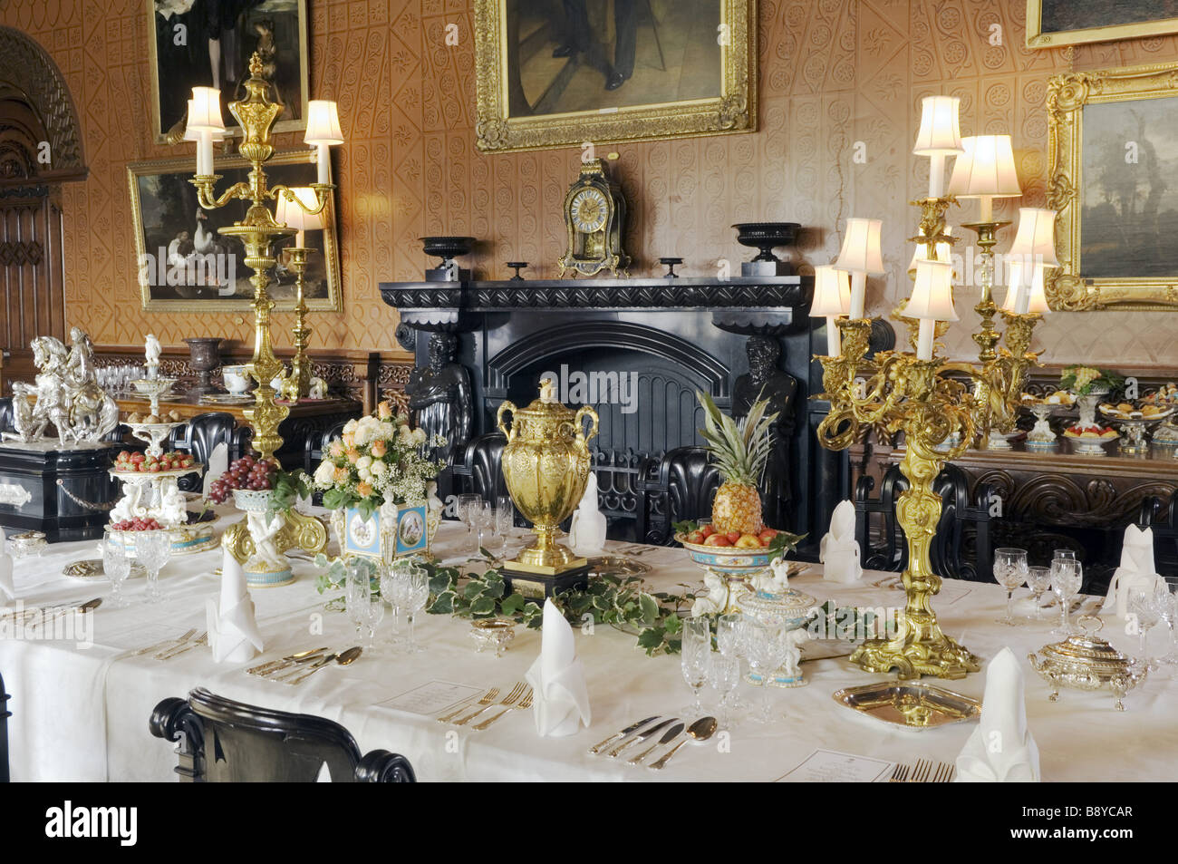 Penrhyn castle interior hi-res stock photography and images - Alamy