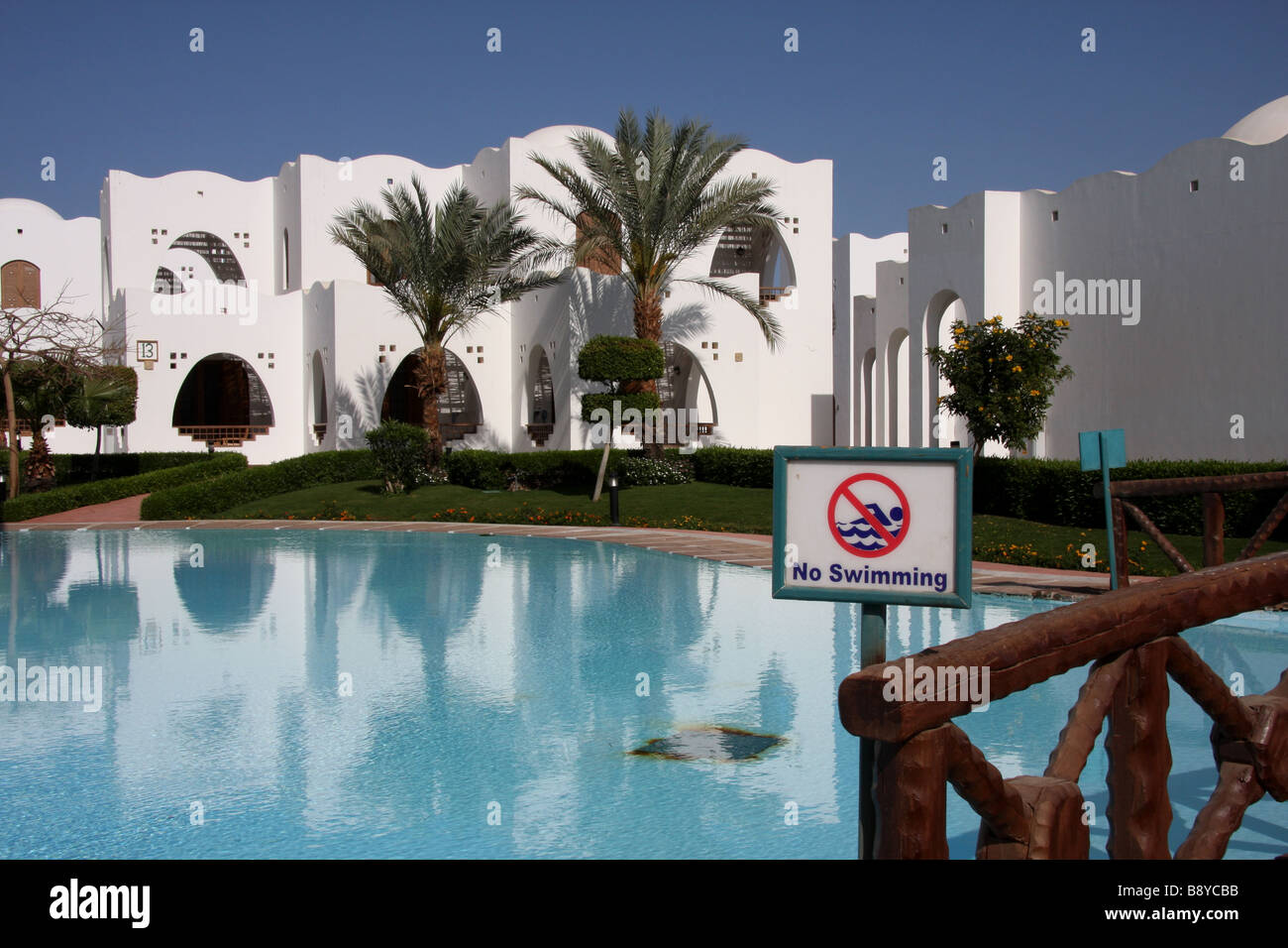 Hilton hotel, Dahab, South Sinai, Egypt Stock Photo