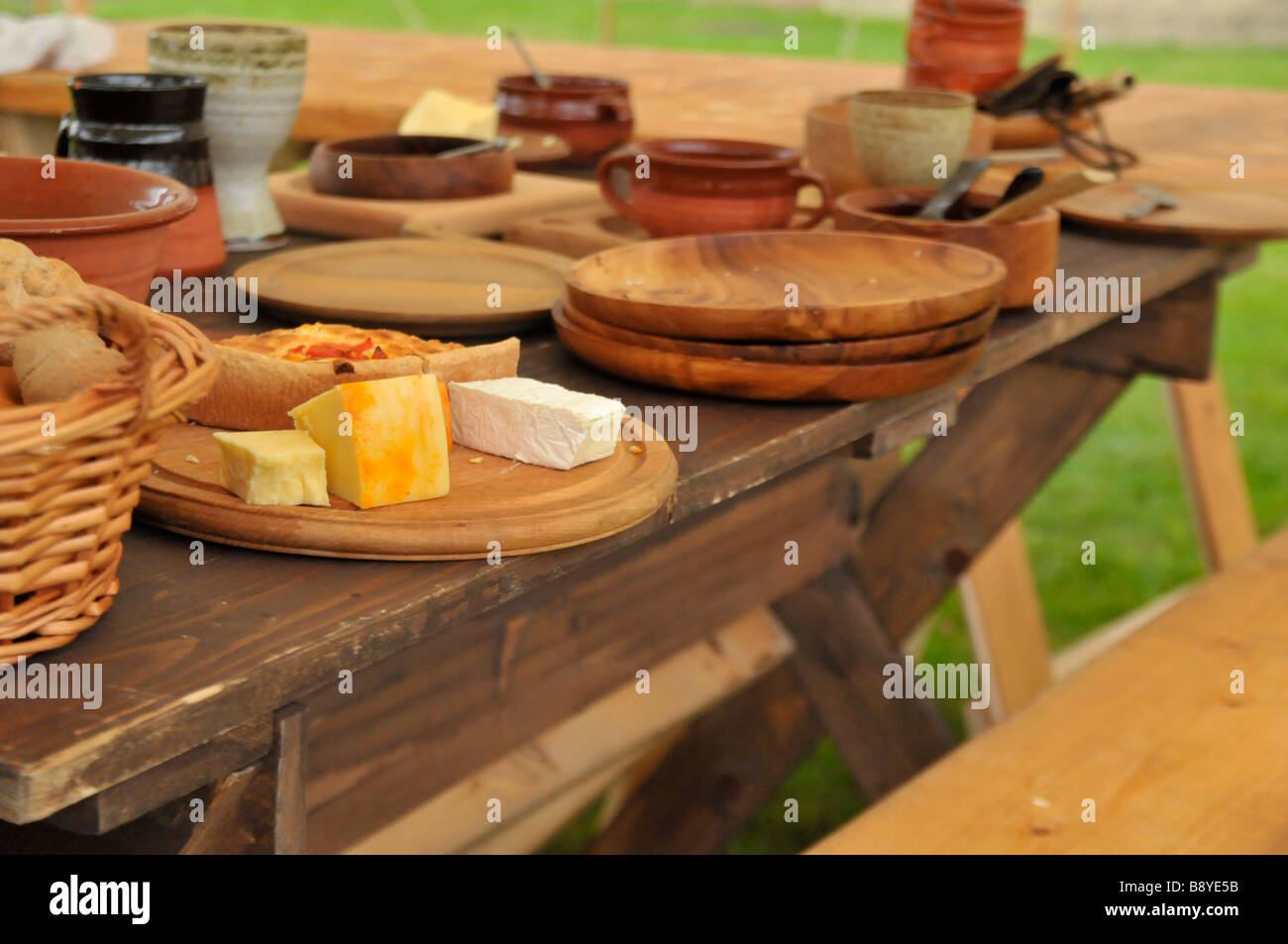 Medieval Banquet Table High Resolution Stock Photography And Images Alamy