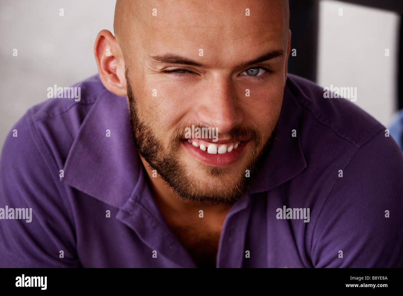 Portrait of a man Denmark. Stock Photo