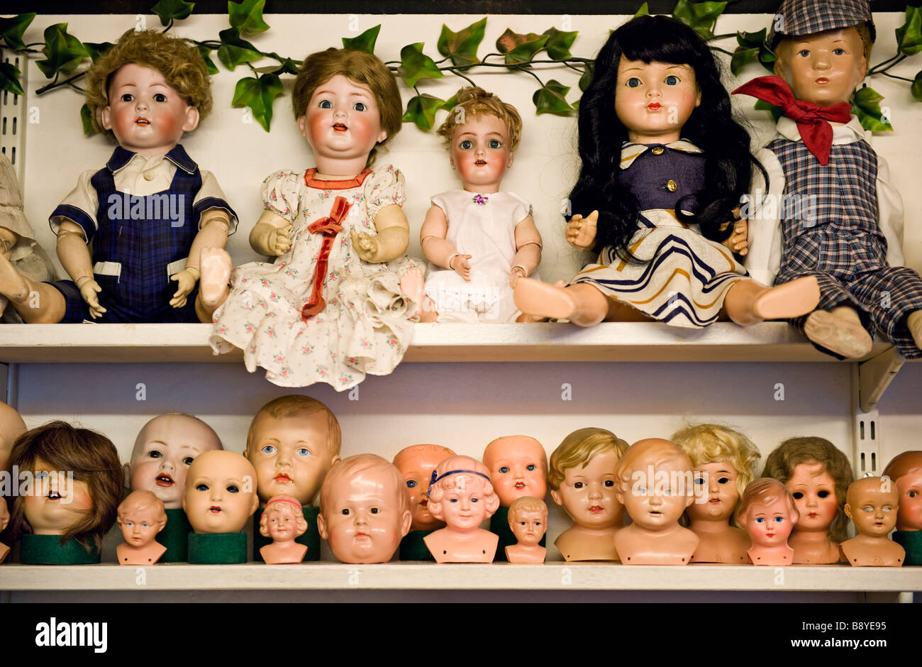 Old dolls. Stock Photo