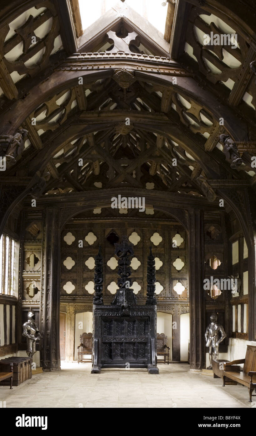 Rufford Old Hall Stock Photo - Alamy