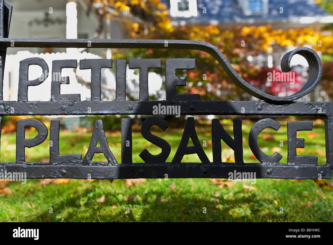 Petite Plaisance,House of Marguerite Yourcenar Stock Photo Alamy