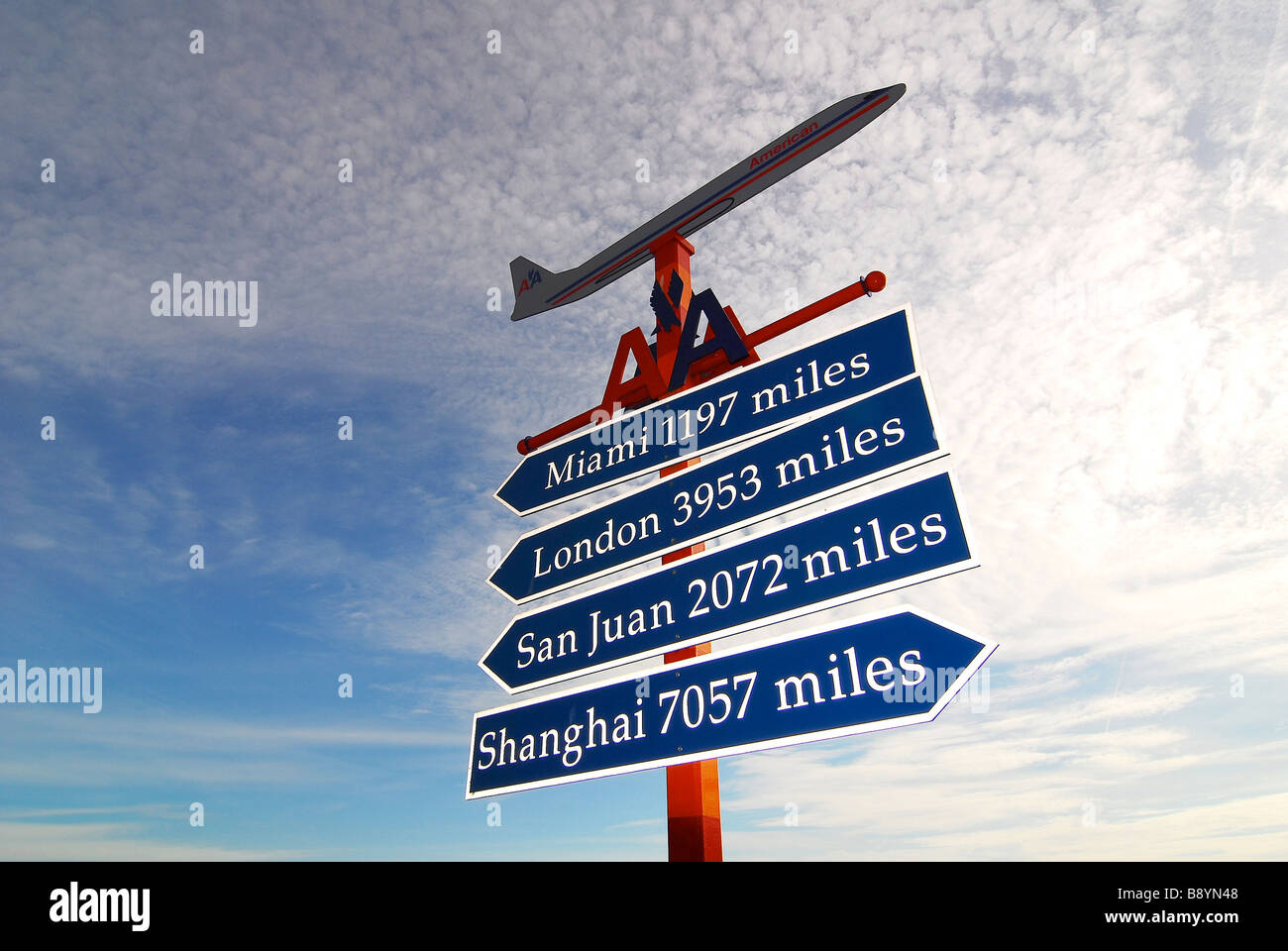 Direction arrows, Chicago, Illinois, United States of America, North