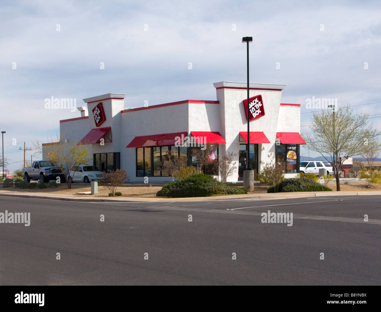 Jack in the Box restaurant, Arizona Stock Photo Alamy