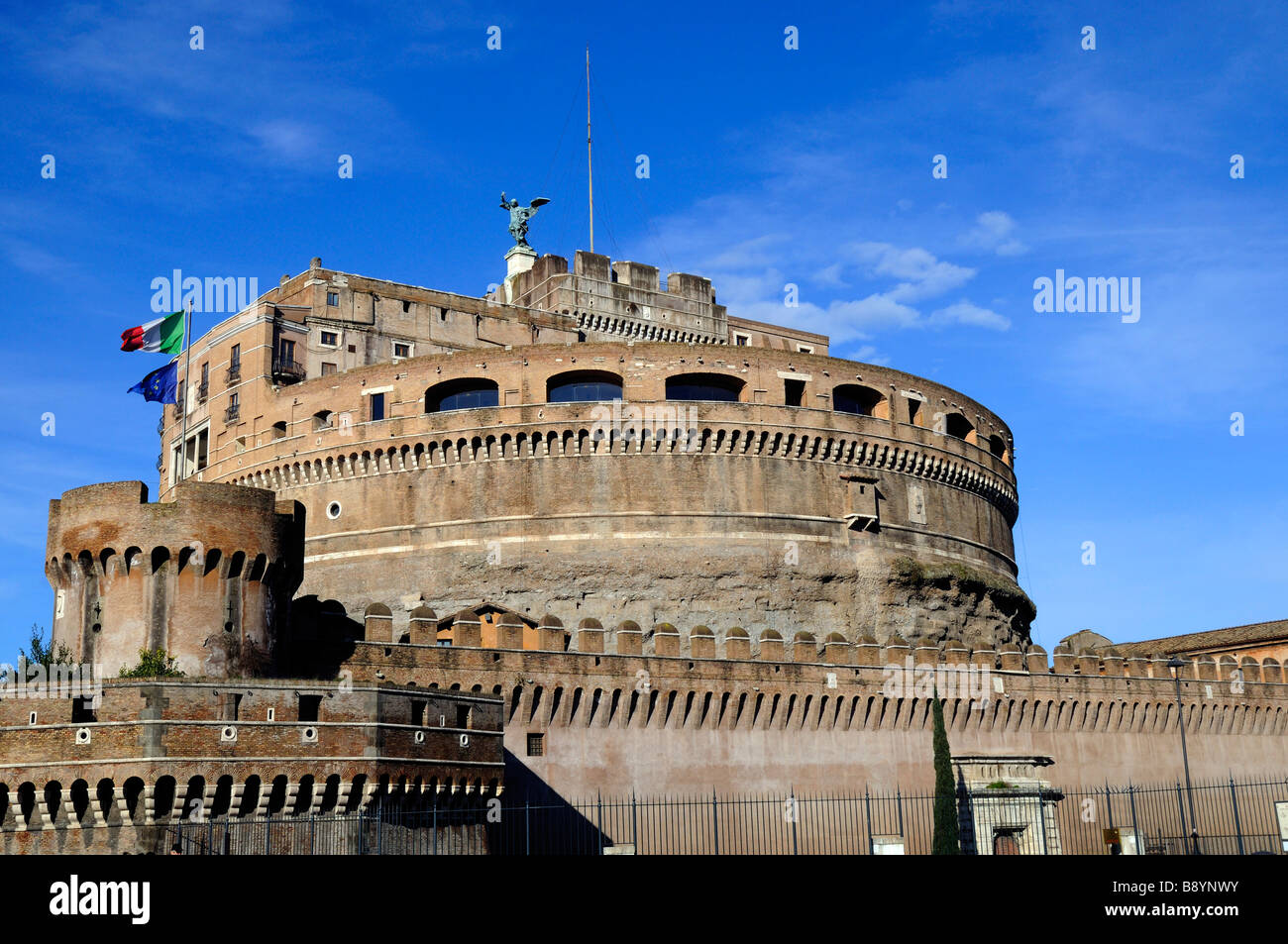 The Castel Sant’Angelo was built as a mausoleum of Emperor Hadrian and ...