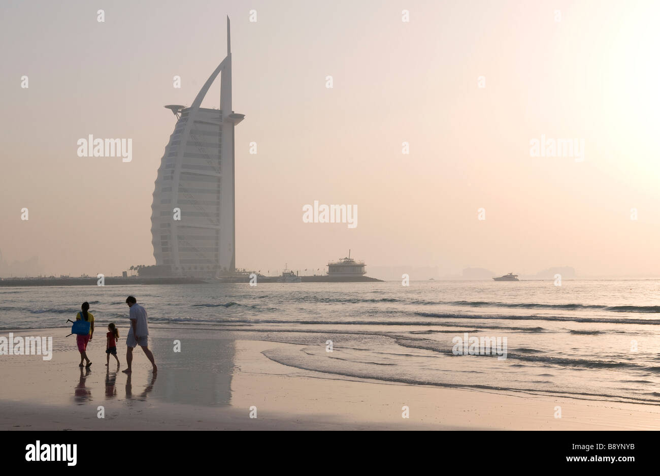 Dubai beach woman hires stock photography and images Alamy