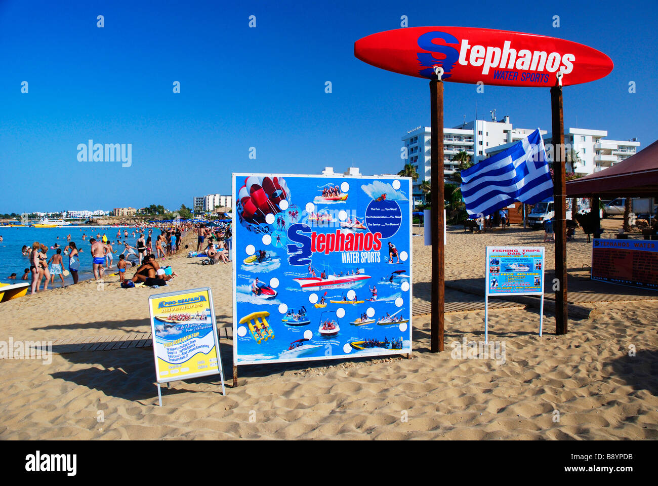 Beach life in Protaras Fig Tree