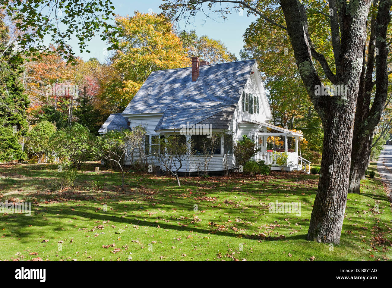 Petite Plaisance,House of Marguerite Yourcenar Stock Photo Alamy
