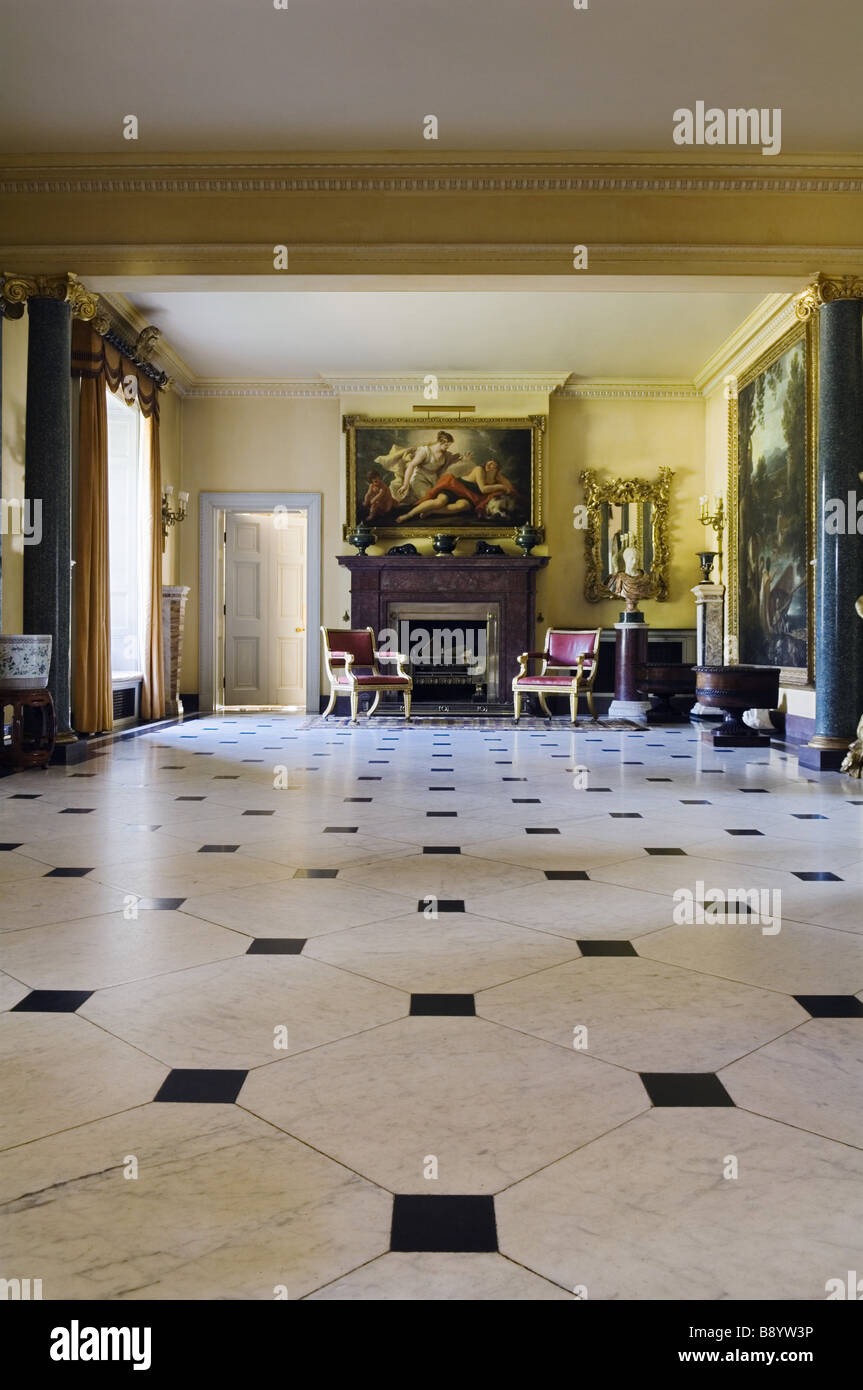 Hinton ampner interior hi-res stock photography and images - Alamy