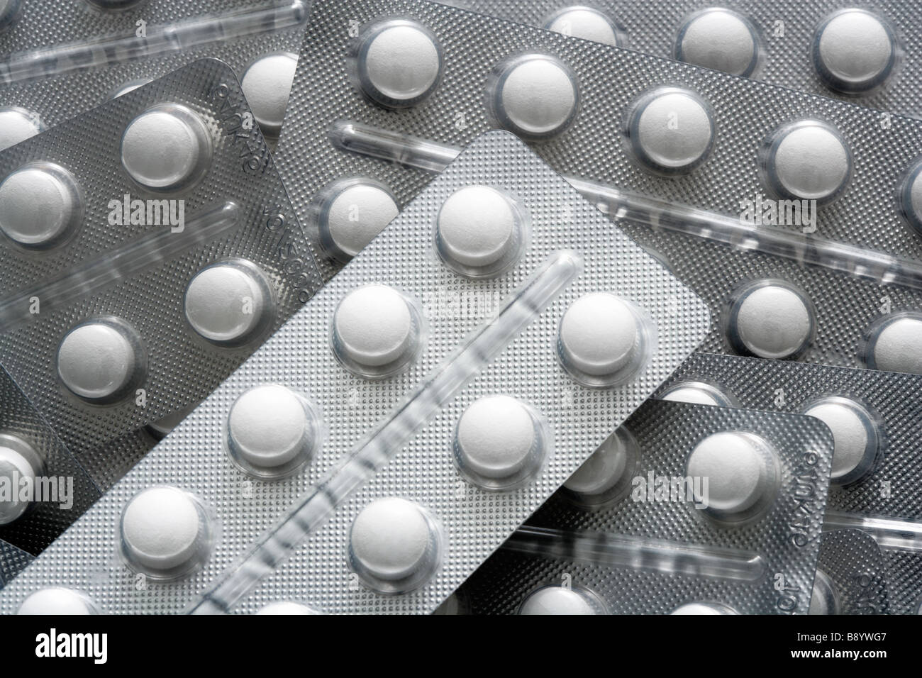 Tabletten in Verpackung Stock Photo