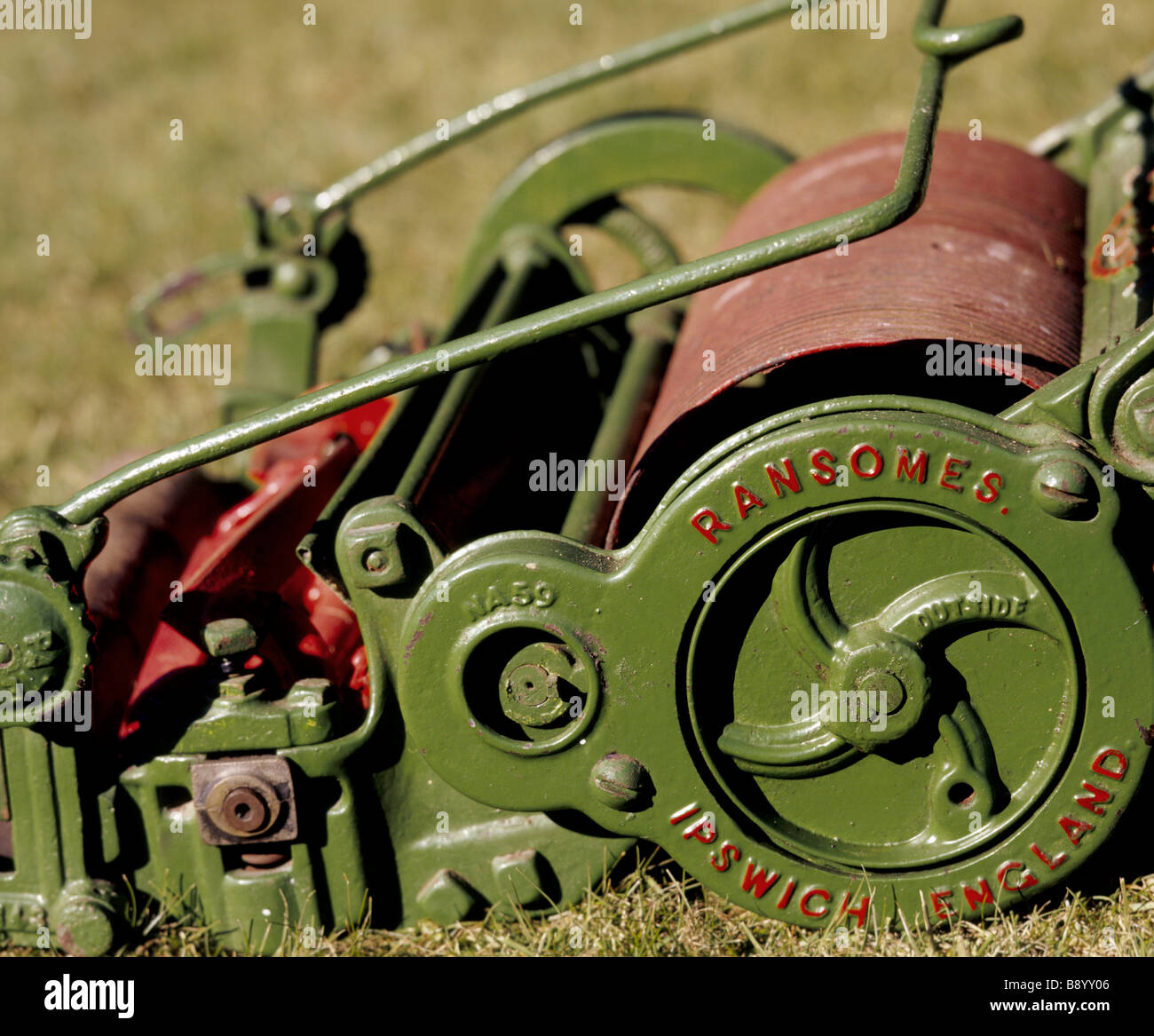 Ransomes push mower cheap