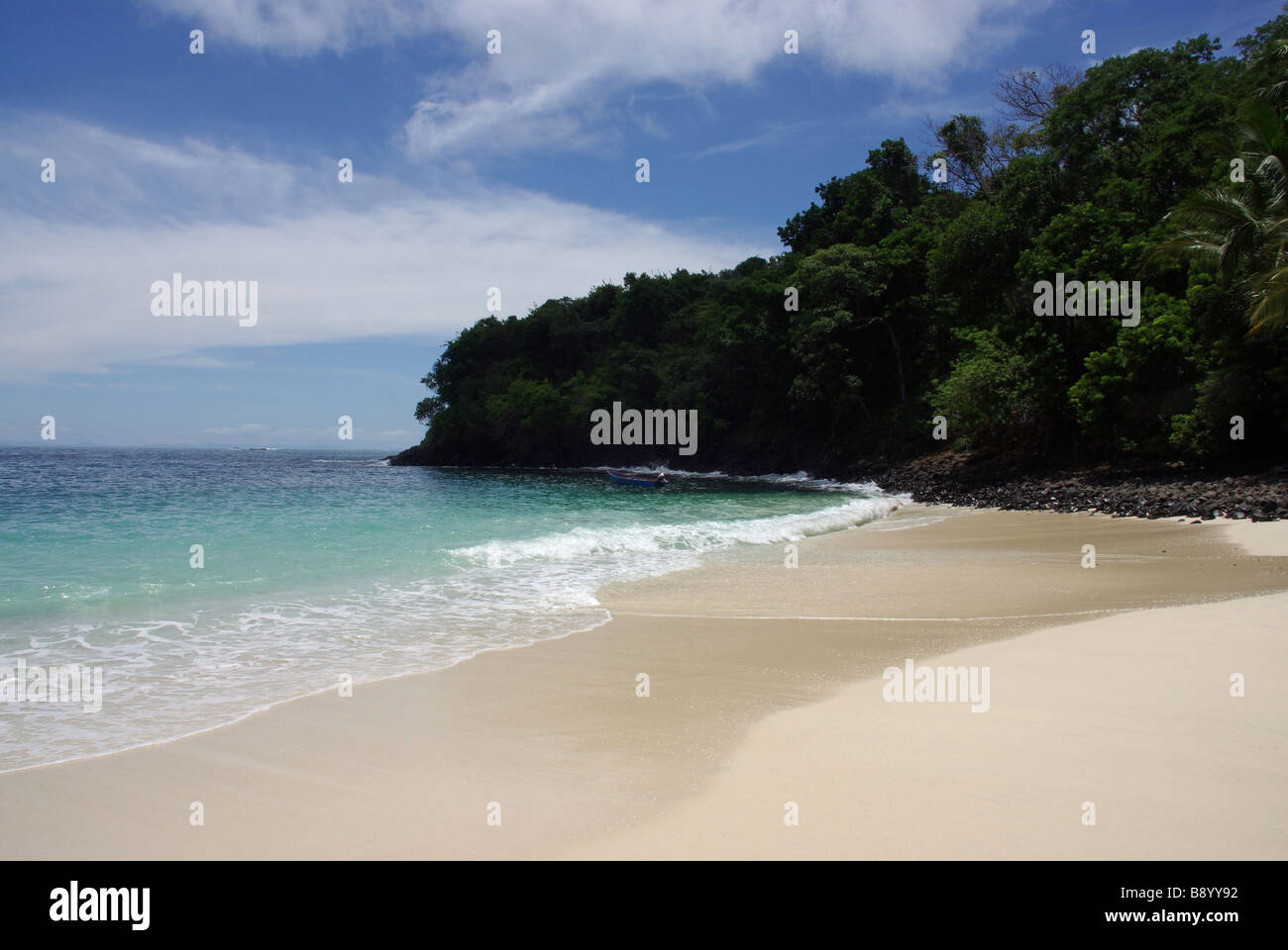 Isla Bolaños, Golfo de Chiriquí, Chiriquí Province, Panama Stock Photo