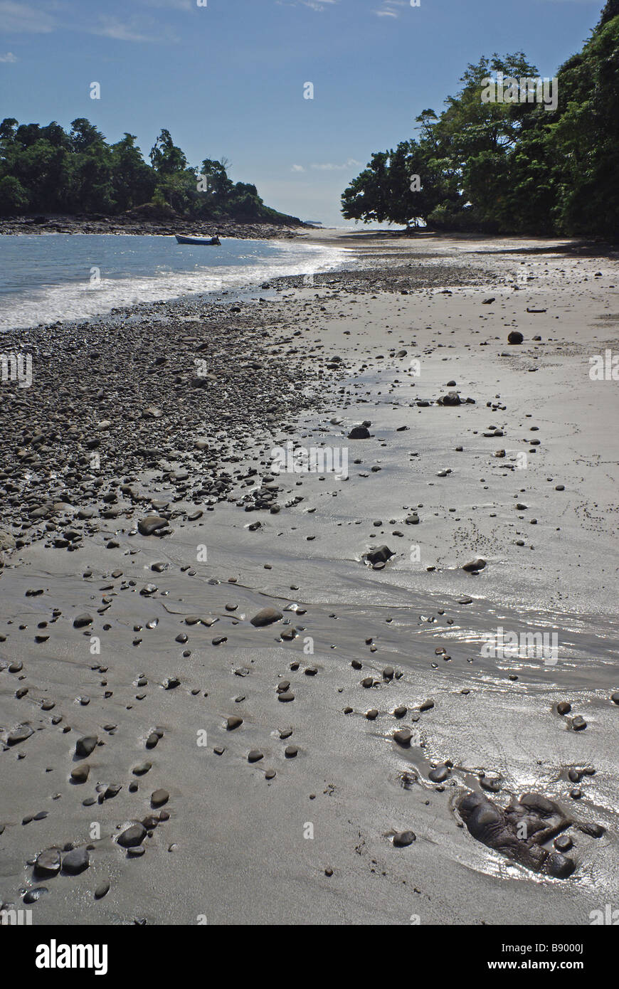 Isla San José, Golfo de Chiriquí, Chiriquí Province, Panama Stock Photo