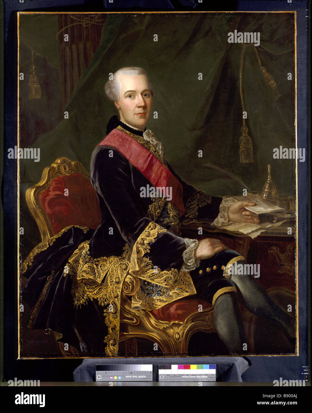 PORTRAIT OF SIR JOSEPH YORKE d s p 1792 mid 18th century post