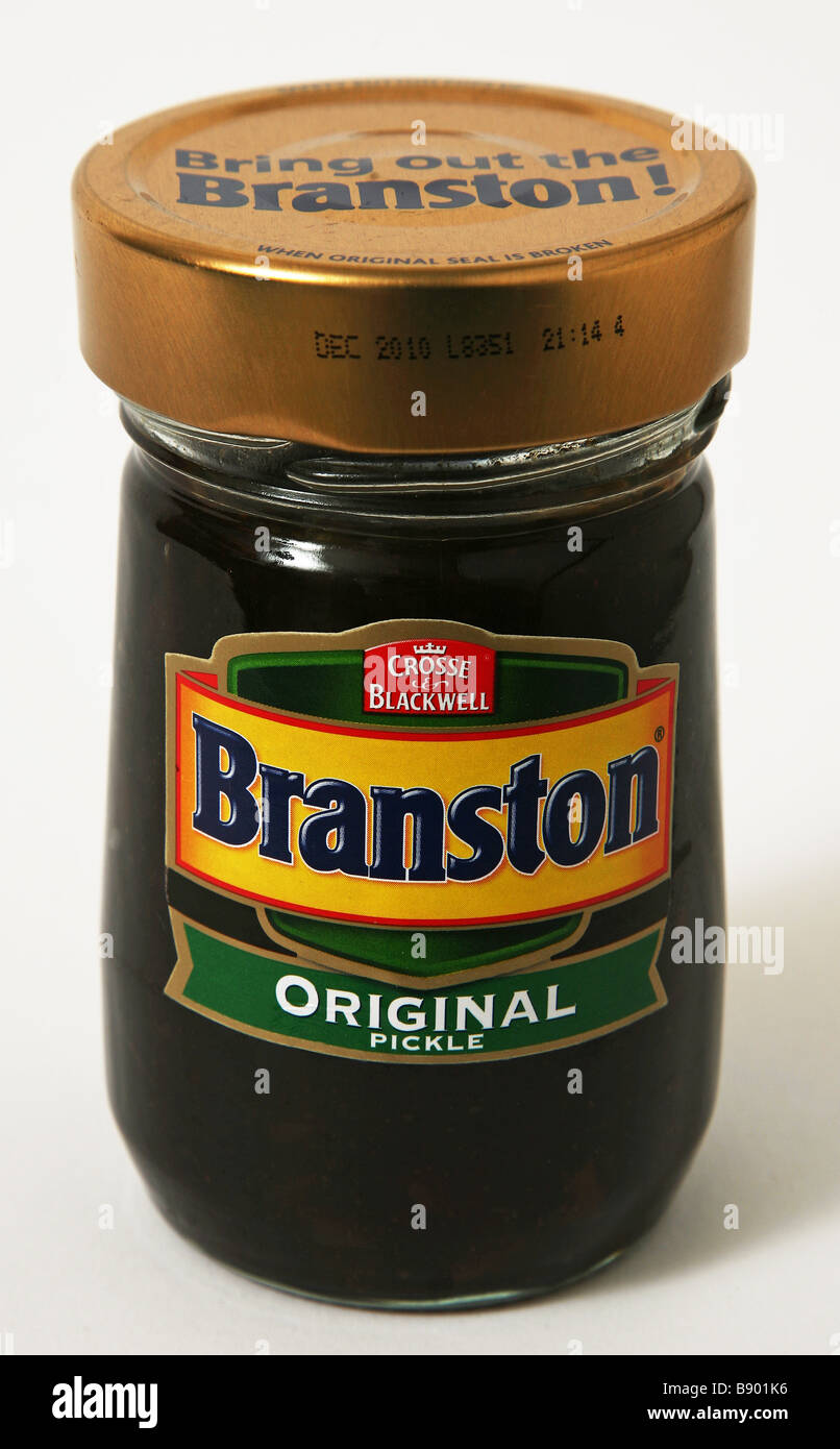 jar branston pickle Stock Photo