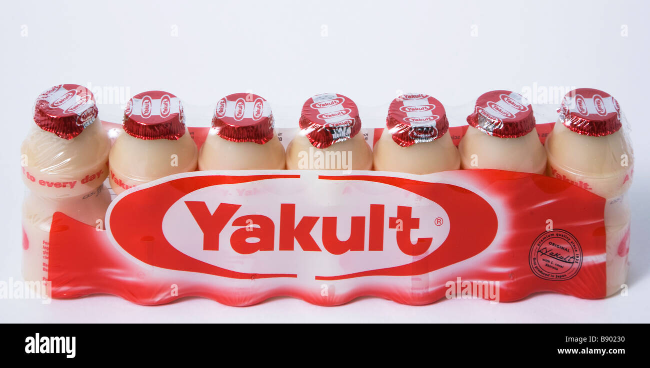 Yakult hi-res stock photography and images - Alamy