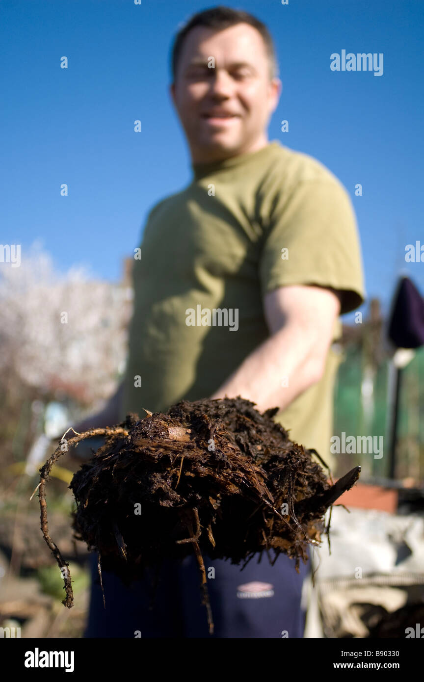 Compost fork hi-res stock photography and images - Alamy