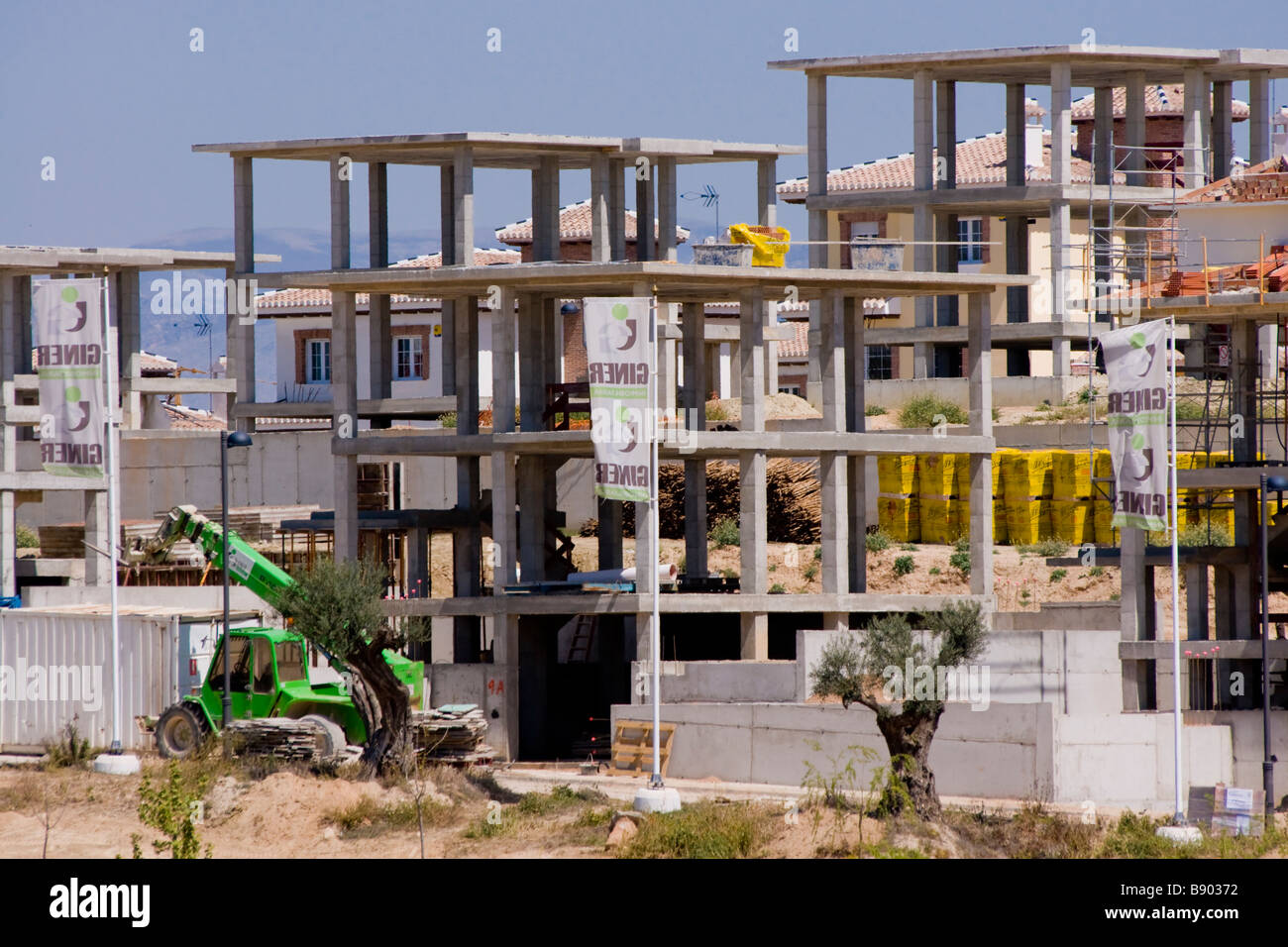 europe spain granada construction Stock Photo Alamy