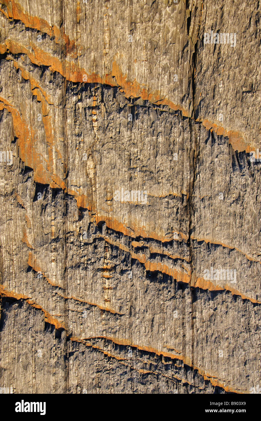 close-up of rock texture Stock Photo