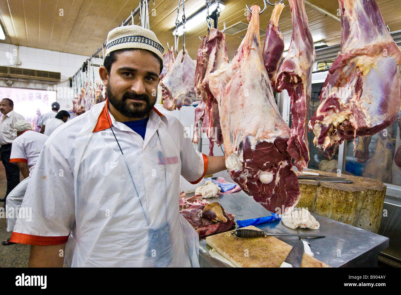 Meat Market Deira Dubai United Arab Emirates Stock Photo Alamy