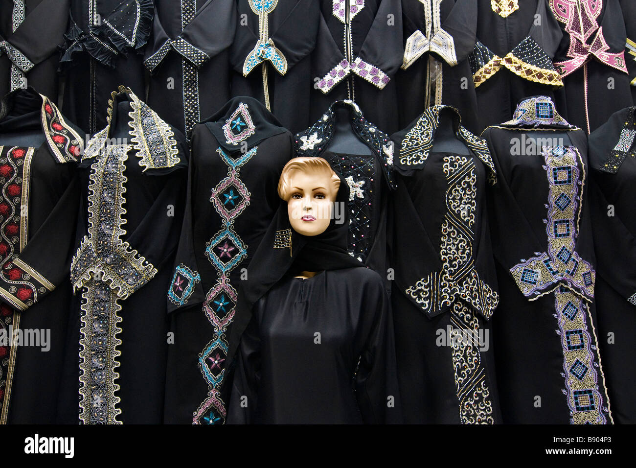 Shop women s clothing Deira Dubai United Arab Emirates Stock Photo Alamy