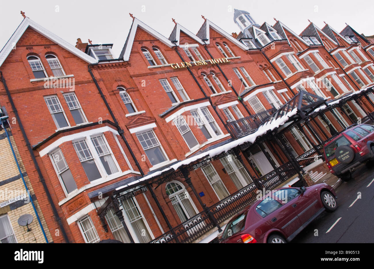 Glen Usk Hotel Llandrindod Wells Powys Mid Wales Uk Stock - 