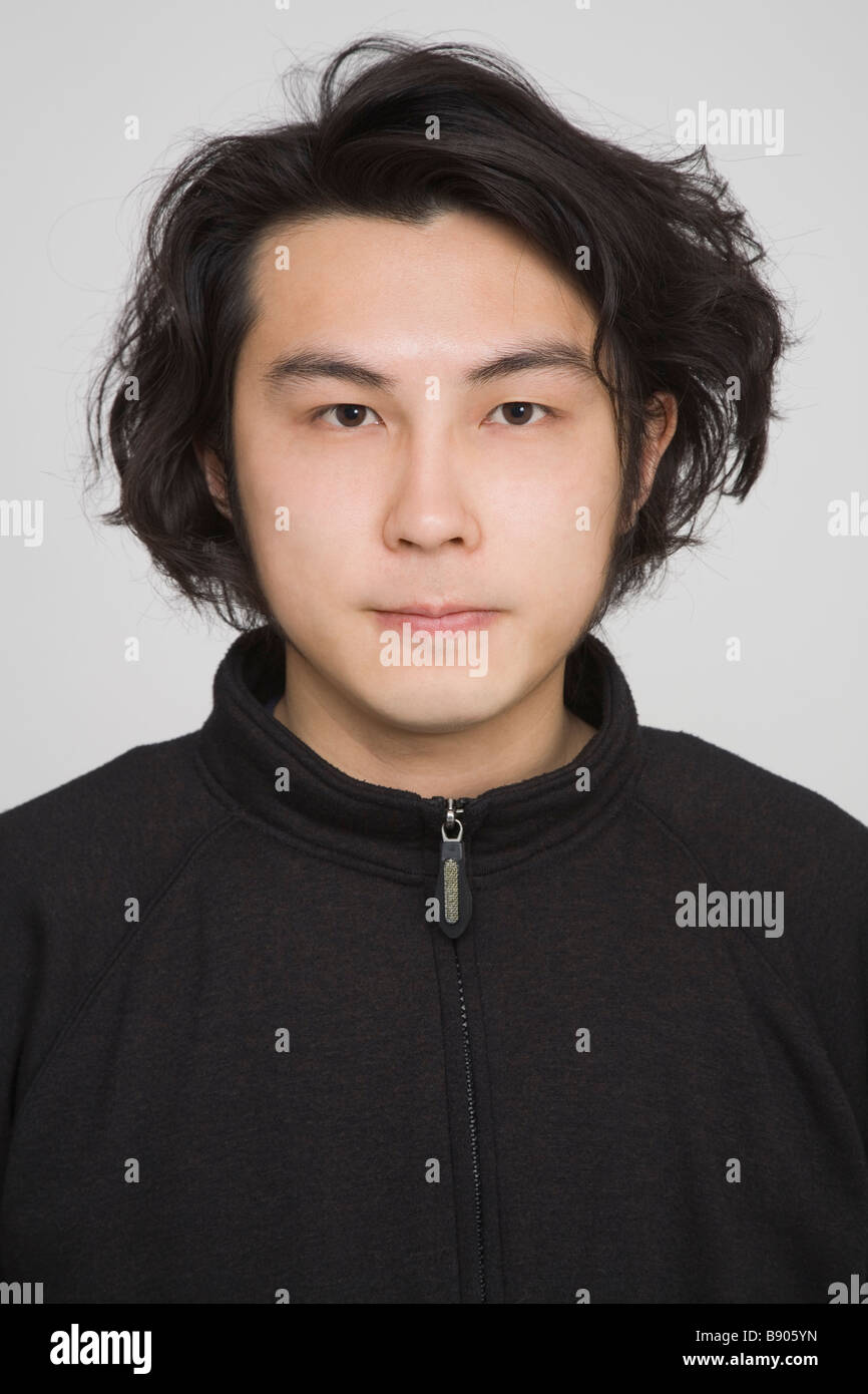 Portrait of a young man Stock Photo - Alamy