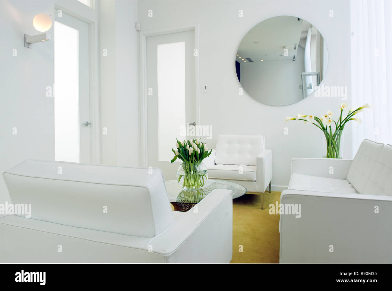 Upscale interior design Stock Photo