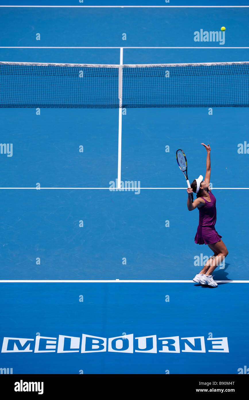 Adidas' female tennis player Ana Ivanovic of Serbia during the