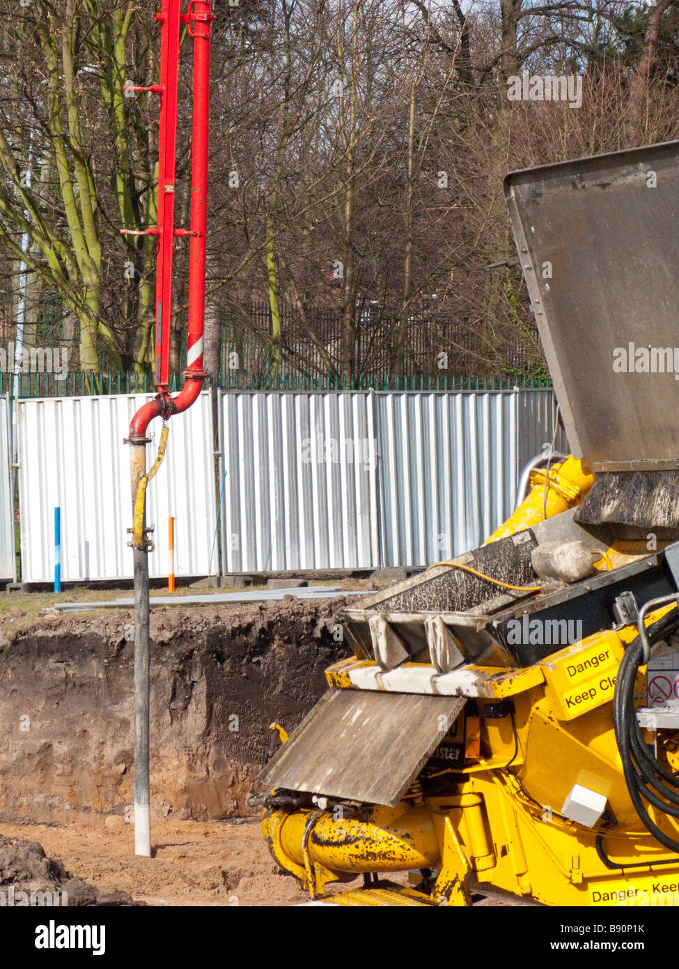 Delivery concrete hires stock photography and images Alamy