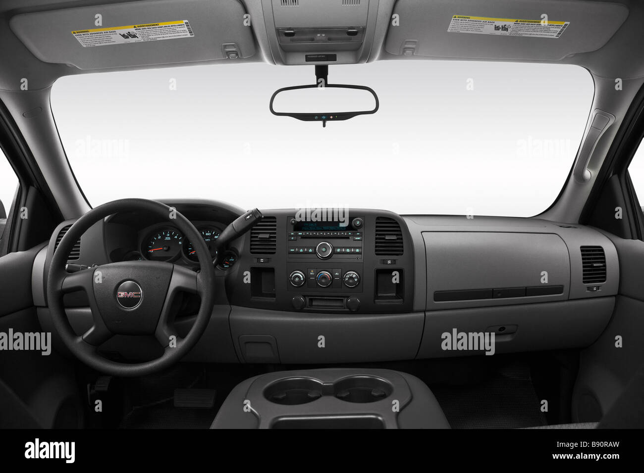 2009 gmc sierra 1500 in white dashboard hi-res stock photography and ...