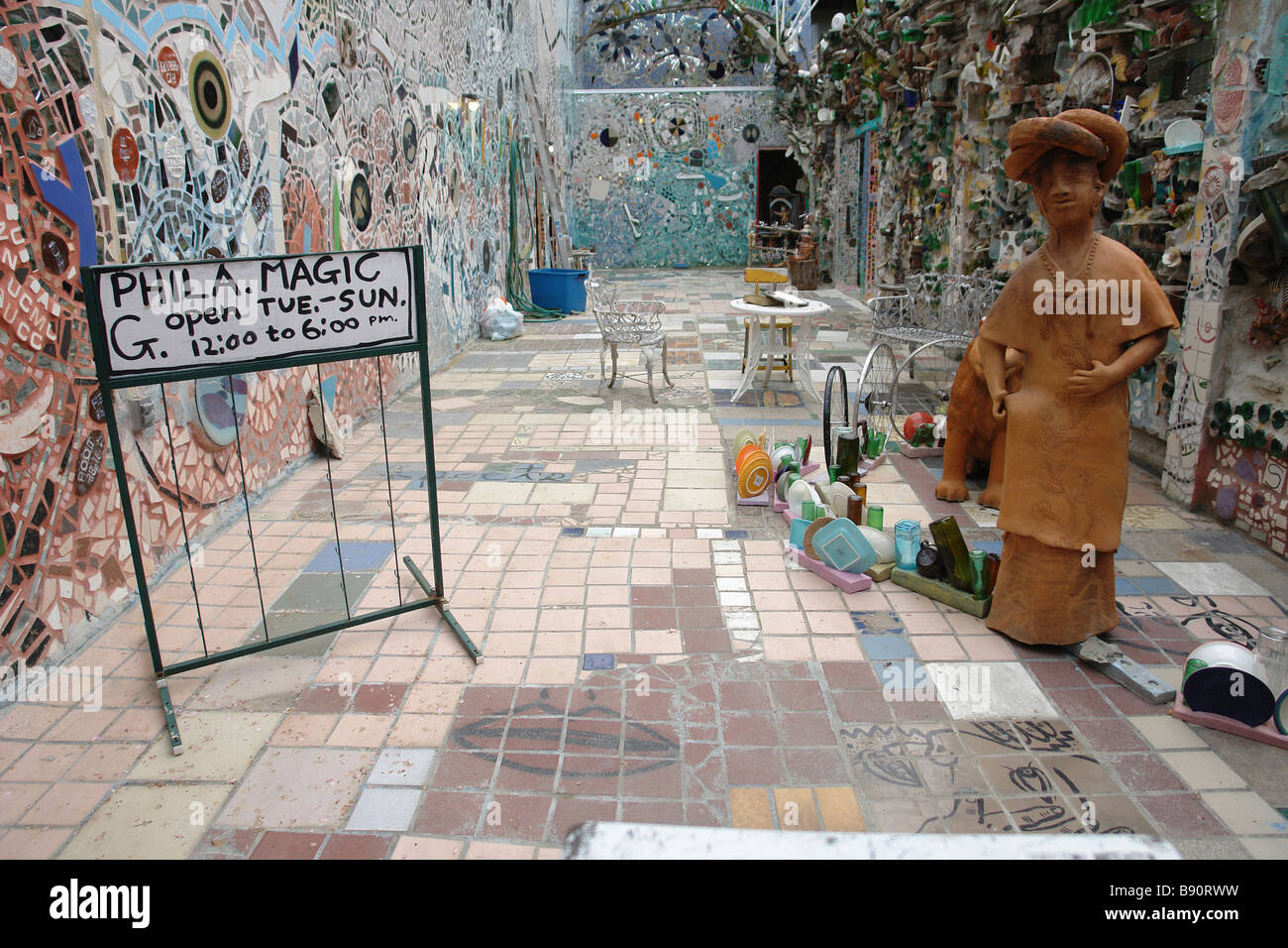 The Magic Garden By Mosaic Artist Isaiah Zagar On South Street In