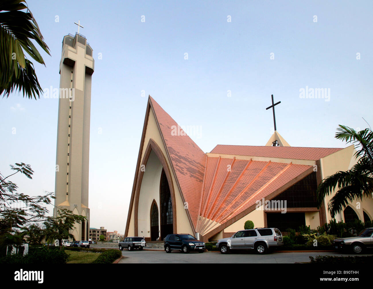 Nigeria, Christian Ecumenical Center in the capital Abuja Stock Photo