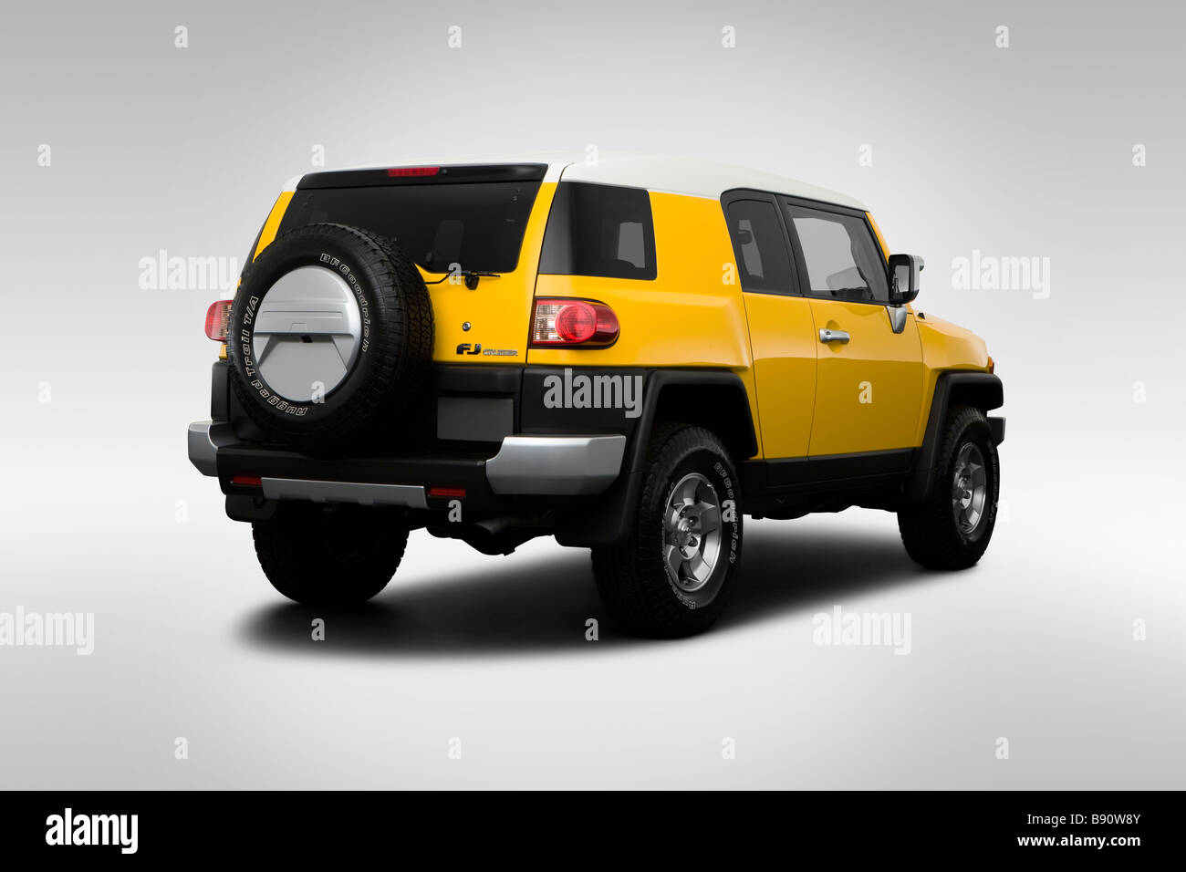 2009 Toyota FJ Cruiser in Rear angle view Stock Photo Alamy