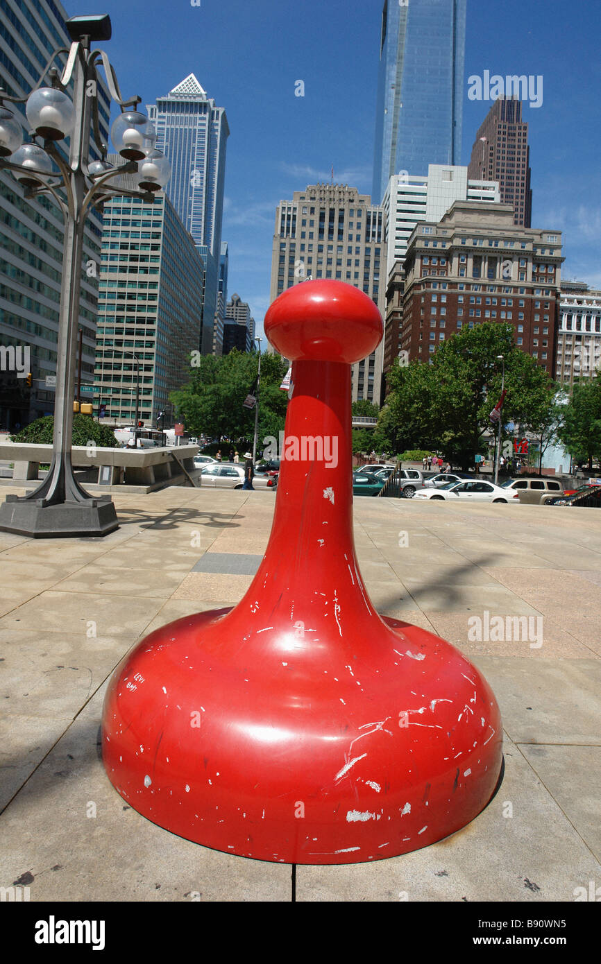 Oversized game piece in Your Move by artists Roger White, Daniel