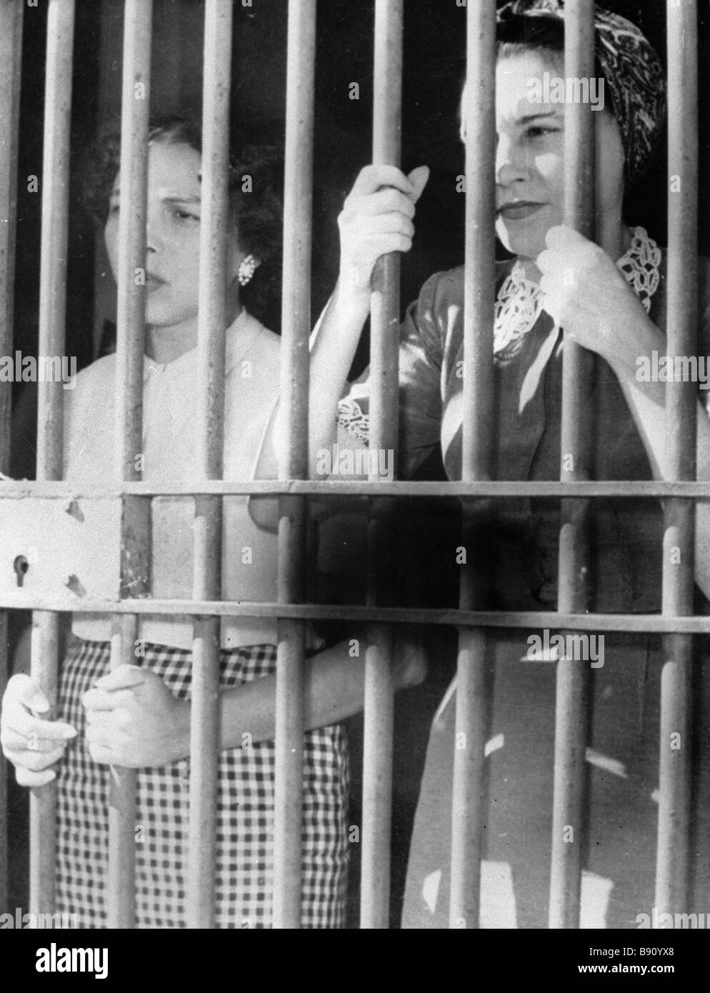 Haydee Santamaria left and Melba Hernandez participants of the attack