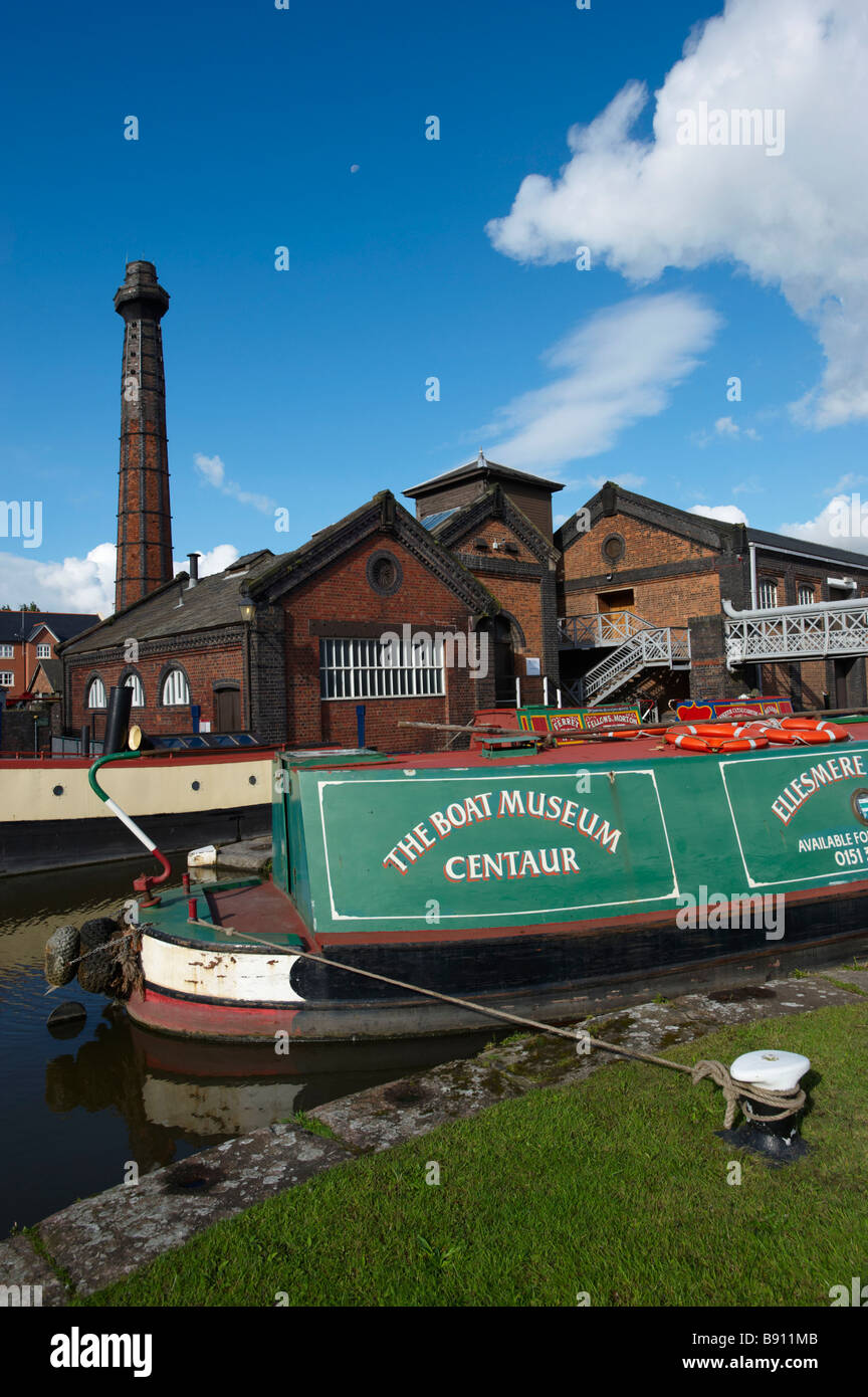 The Boat Museum Ellesmere Port Cheshire UK Stock Photo