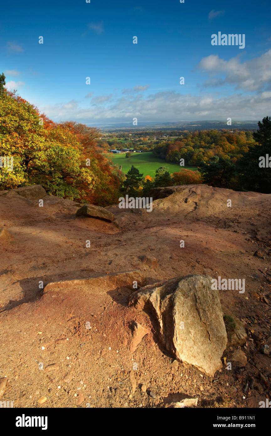 The Cheshire Plains Alderley Edge Nr Macclesfield Cheshire UK Stock