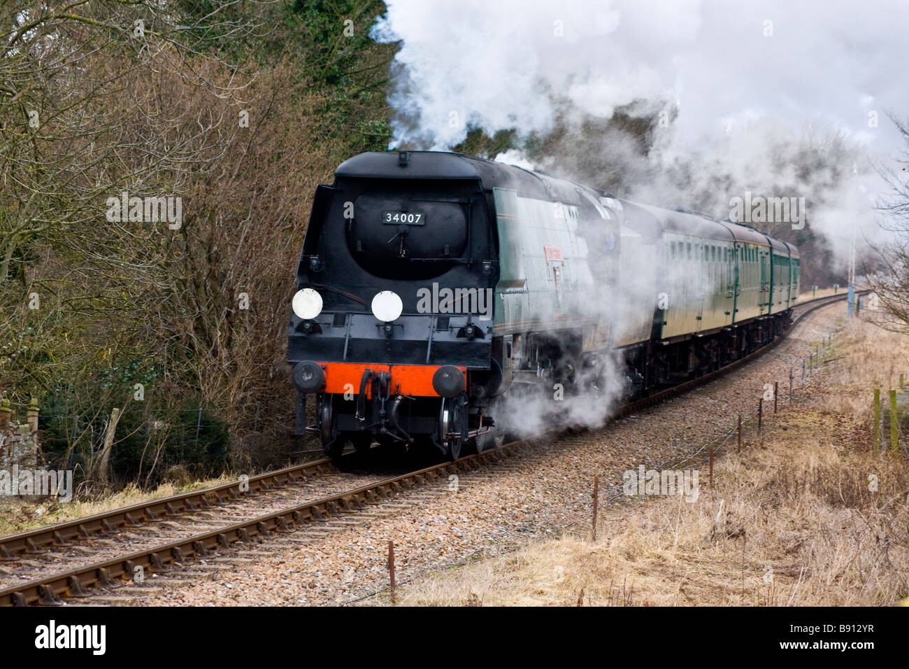 34007 >> Bulleid West Country Pacific Loco 34007 Wadebridge Mid Hants Stock 34007 >> Bulleid West Country Pacific Loco 34007 Wadebridge Mid Hants Stock