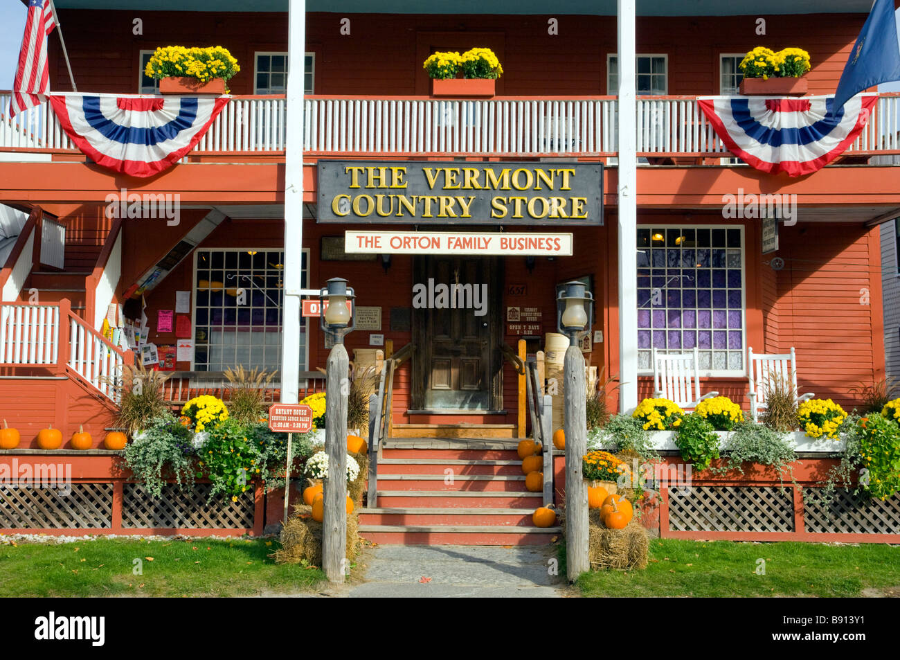 The Vermont Country store in Weston Vermont USA Stock Photo Alamy