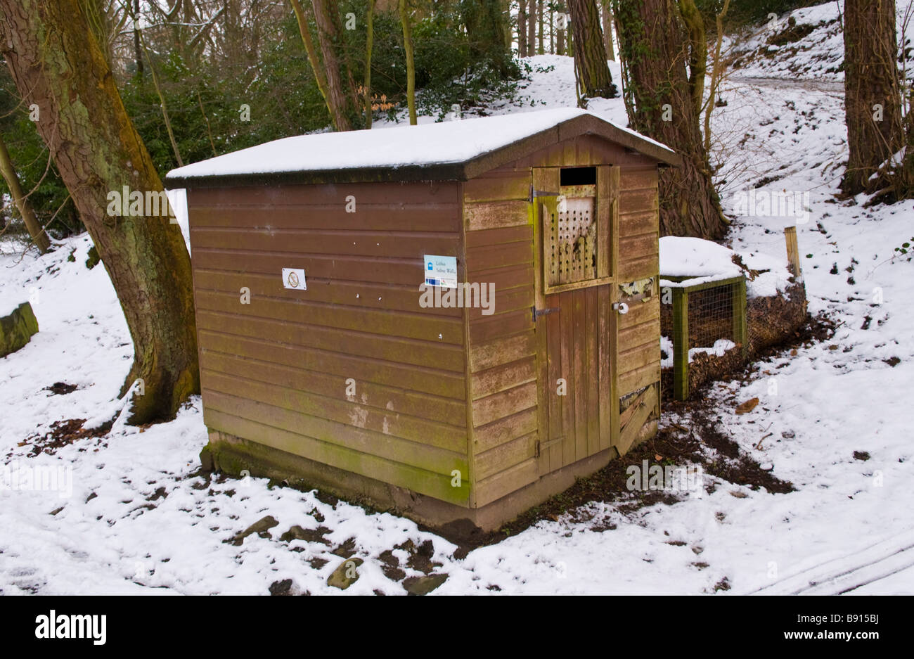 Saline Well in Rock Park and Spa Llandrindod Wells Powys Mid Wales UK